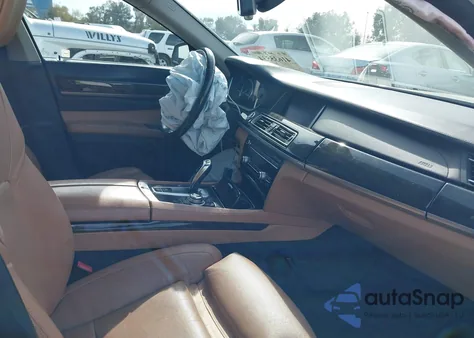 2013 BMW 740I from USA, damaged, VIN WBAYA6C55DC994964